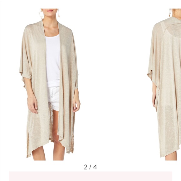 NWOT Michael Stars Brooklyn Long Cardigan - Picture 2 of 6